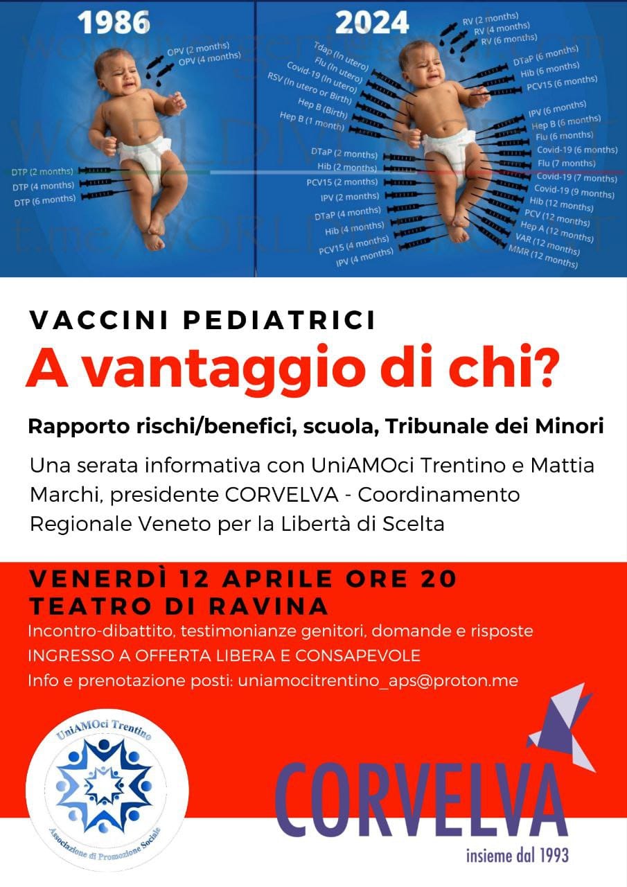 Venerdi 12 Aprile ore 20 - Teatro di Ravina - Trento