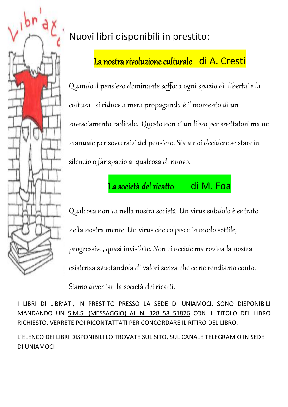 Aggiornamenti da Libr'ati